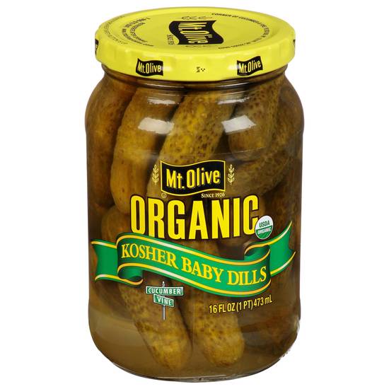 Mt. Olive Organic Kosher Baby Dills