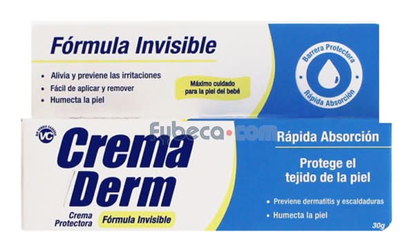Crema Derm Antipanalitis Formula Invisible 30Gr