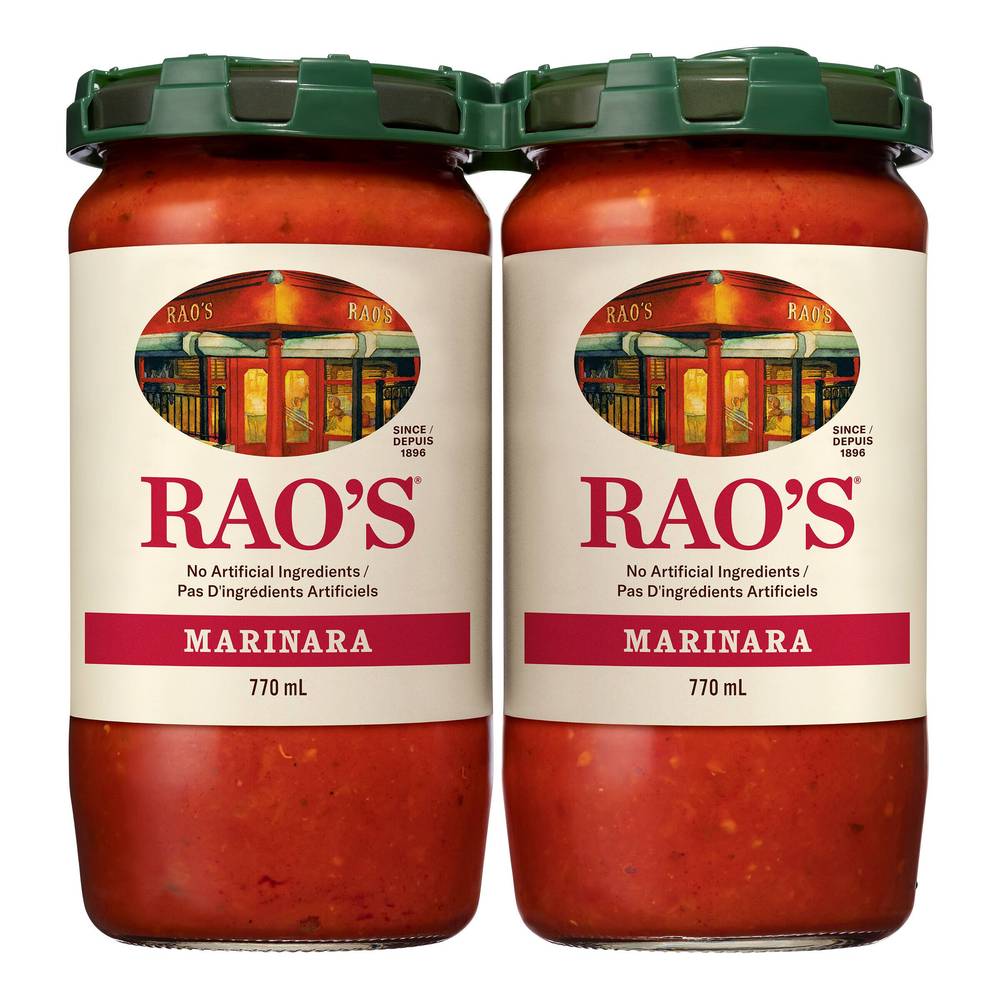 Rao’S Sauce Marinara, 2 X 770 Ml