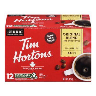 Tim Hortons Original Single Serve Coffee Pods (12 ct)