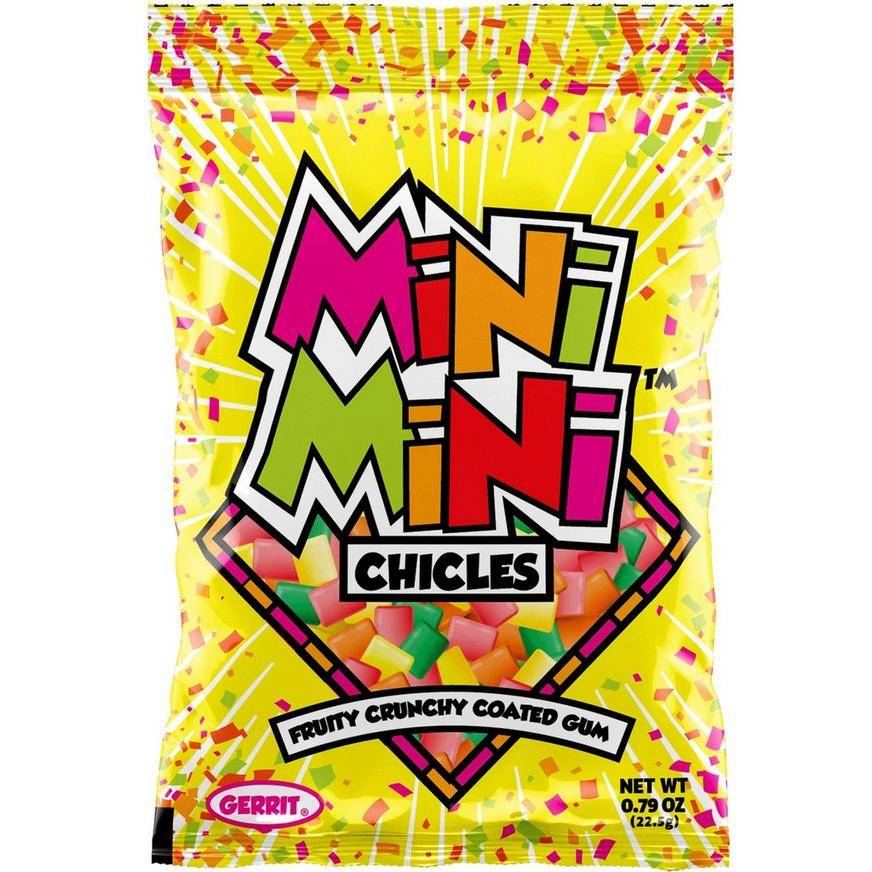 Mini Mini Chicles Fruit Chewing Gum, 0.79oz