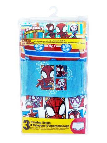 Spidey And His Amazing Friends Training Pants Underwear, 3T, Multi (3 ct)