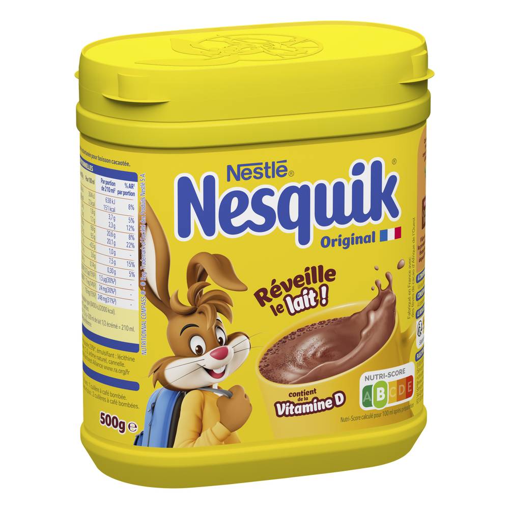 Nestlé - Nesquik chocolat en poudre (500g)