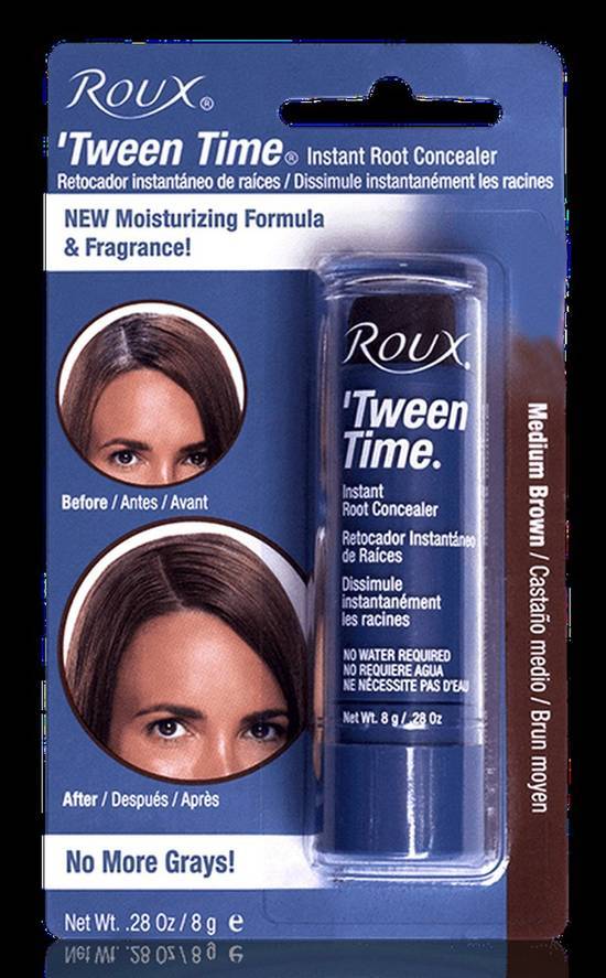 Roux Tween Time Instant Root Concealer Medium Brown (0.28 oz)