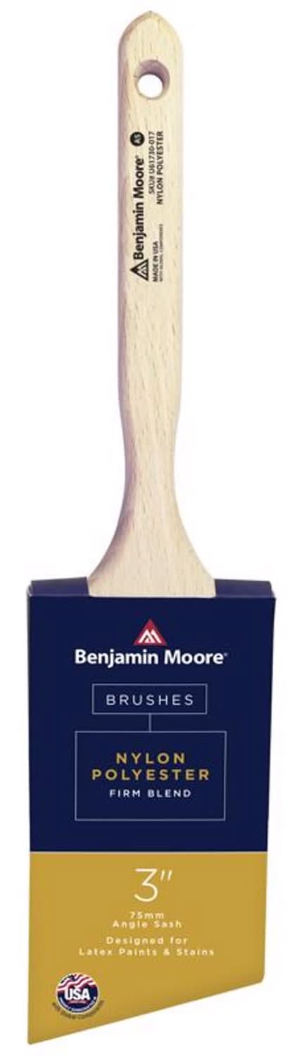Benjamin Moore 3 In. Firm Angle Paint Brush