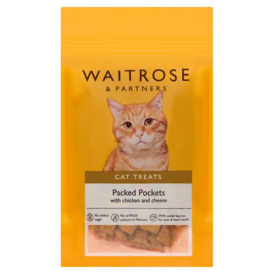 Waitrose Cat Treats Packed Pockets With Chicken and Cheese