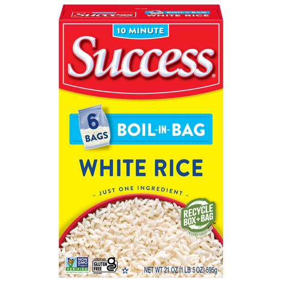 Success Boil-In-Bag White Rice (6 ct)