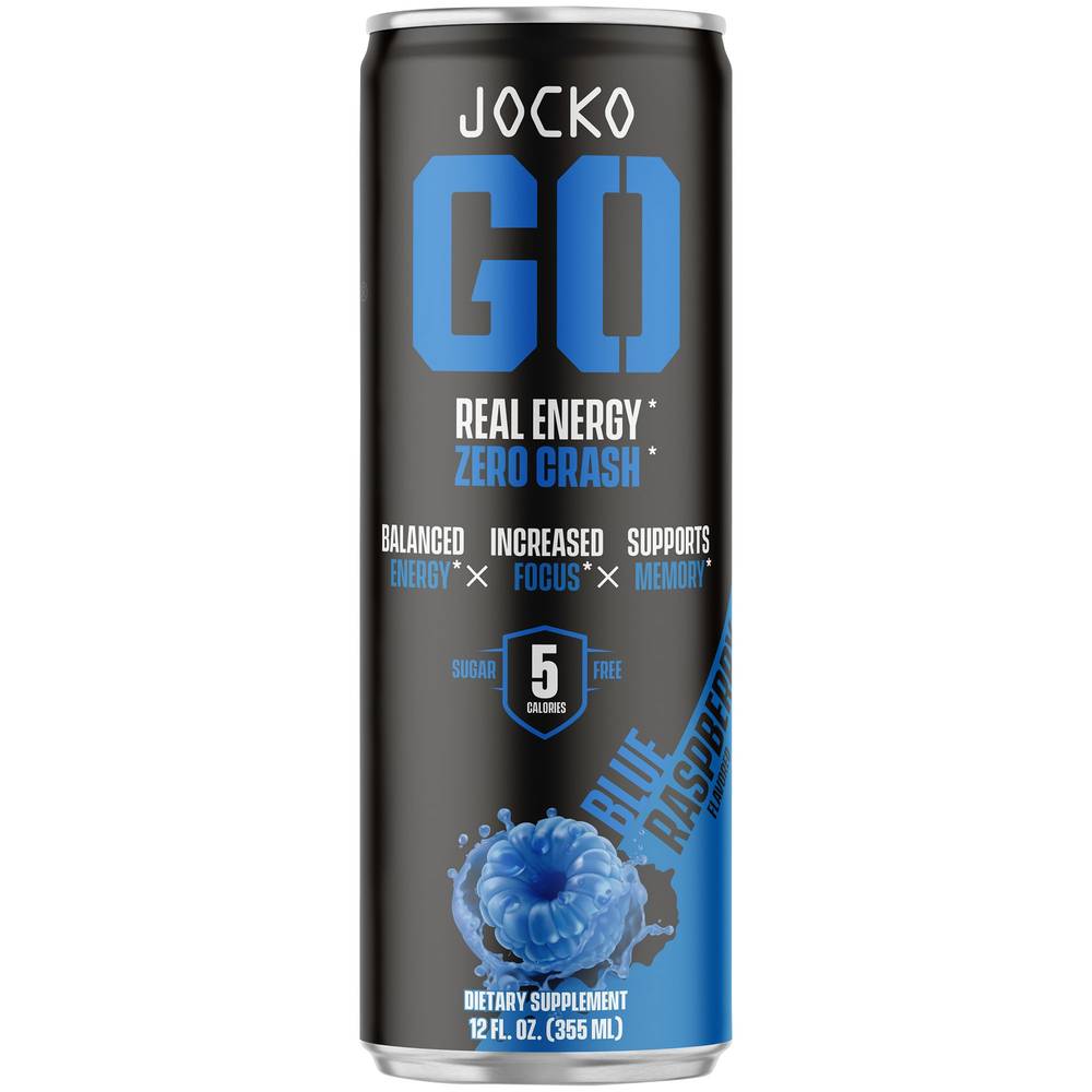 Jocko Fuel Zero Crash Energy Drink (12 pack, 1 fl oz)