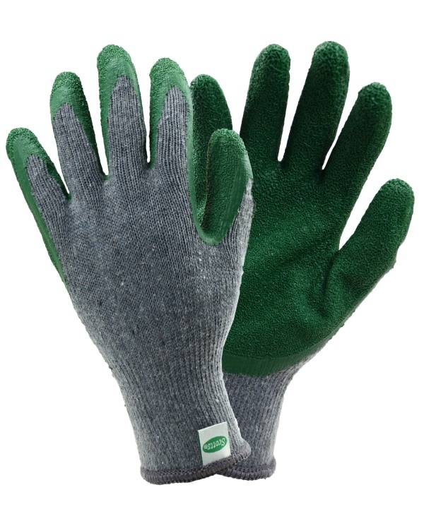 Scotts Textured Latex Coated String Knit Glove (large)