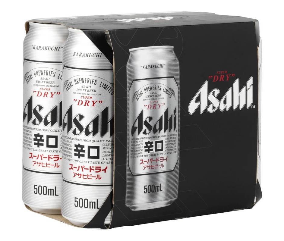 Asahi Super Dry (6 Cans)
