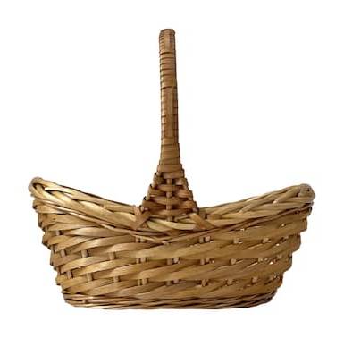 Ashland Chipwood & Willow Basket, Size 14.25 Inch, Natural