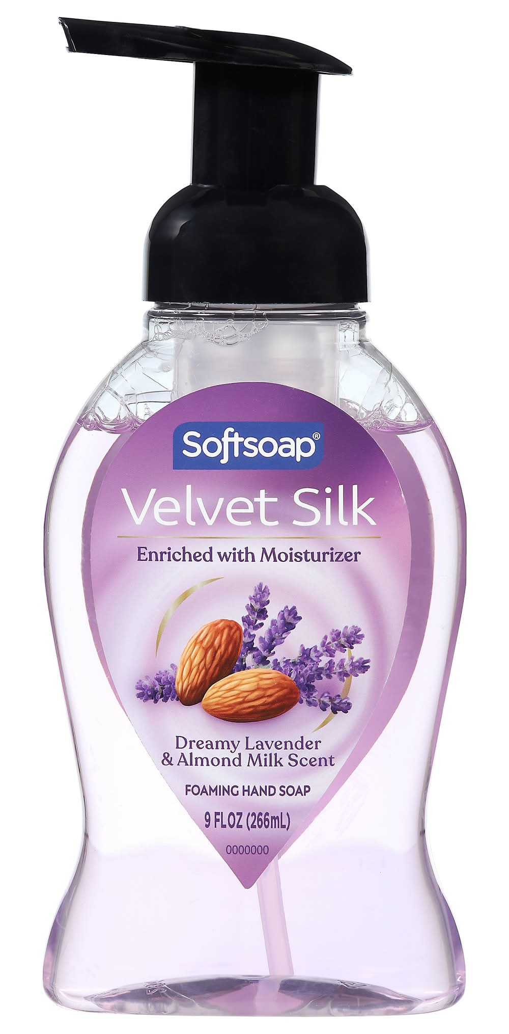 Softsoap Velvet Silk Foaming Hand Soap, Dreamy Lavender & Almond Milk (9 fl oz)