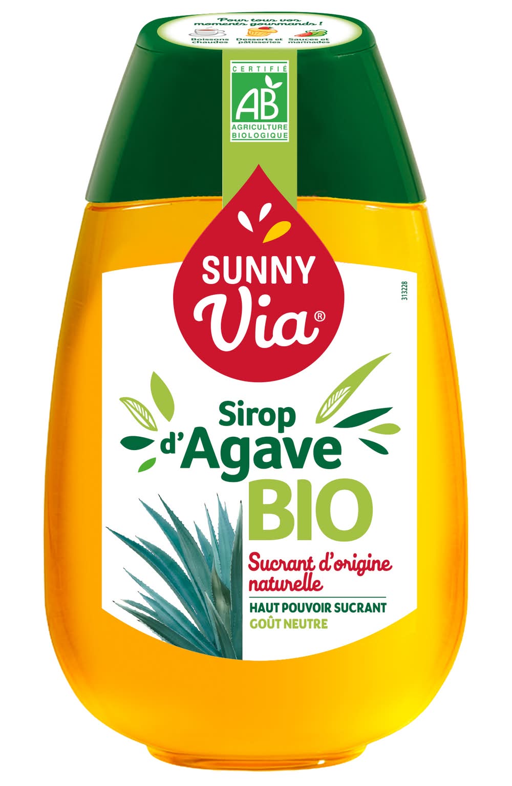 Sunny Via Sirop d'agave bio Delivery Near Me | Order Online | Uber Eats