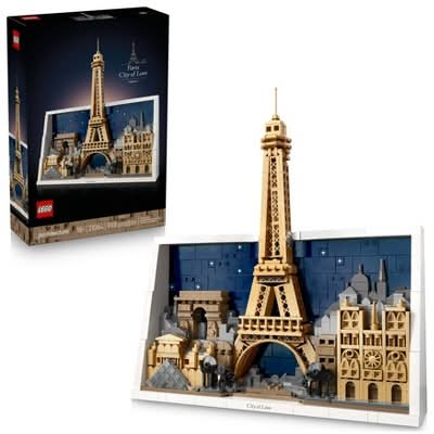 LEGO Architecture Paris City Of Love Building Set For Valentine's Day Gift, Unisex (958 ct)