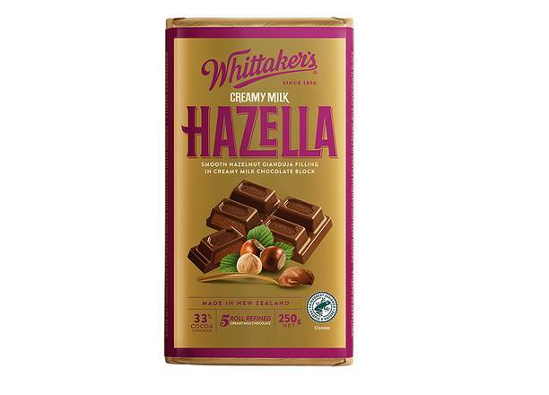 Whittakers Block 250g Creamy Milk Chocolate Hazella