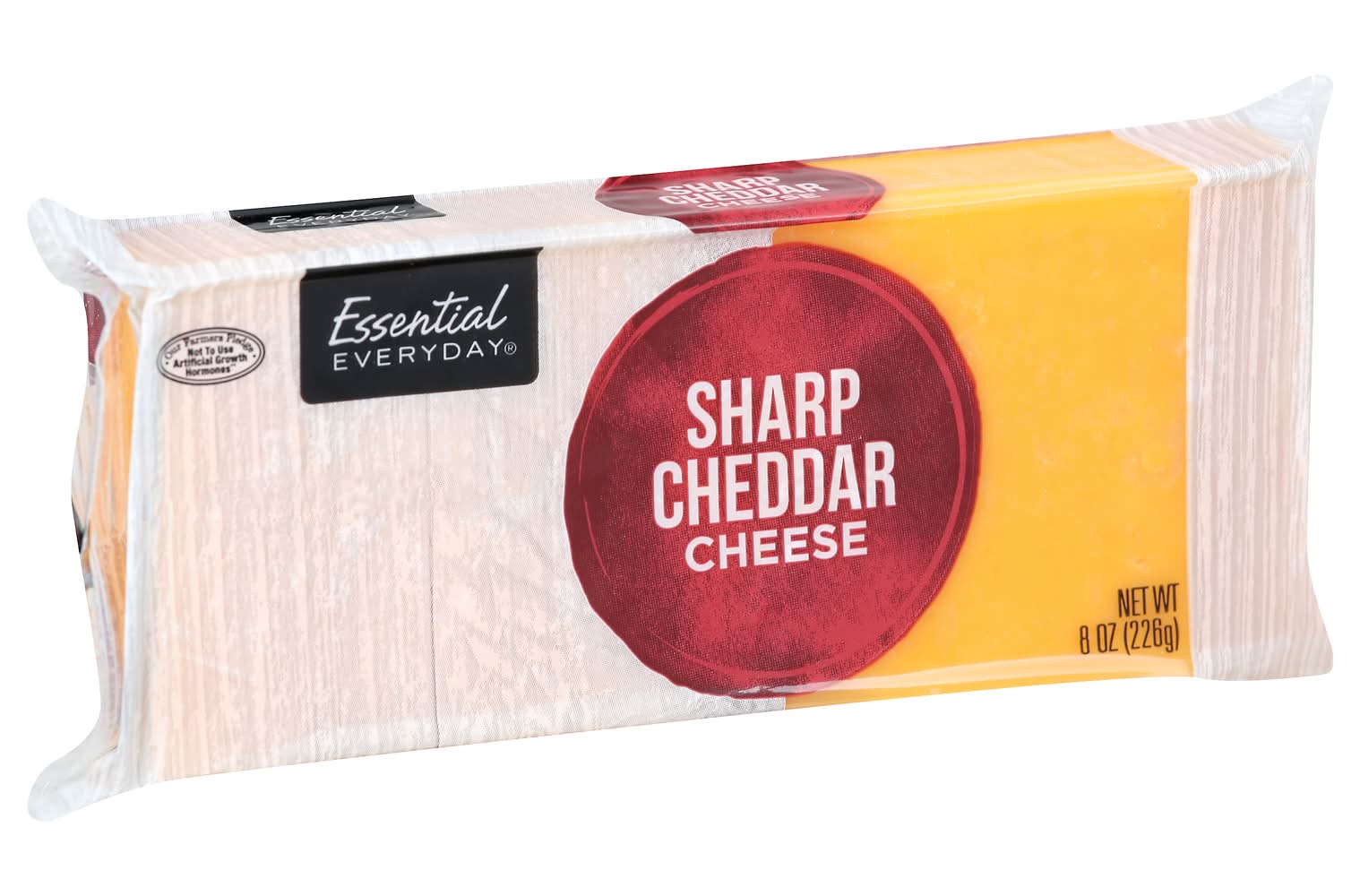 Essential Everyday Sharp Cheddar Cheese (8 oz)