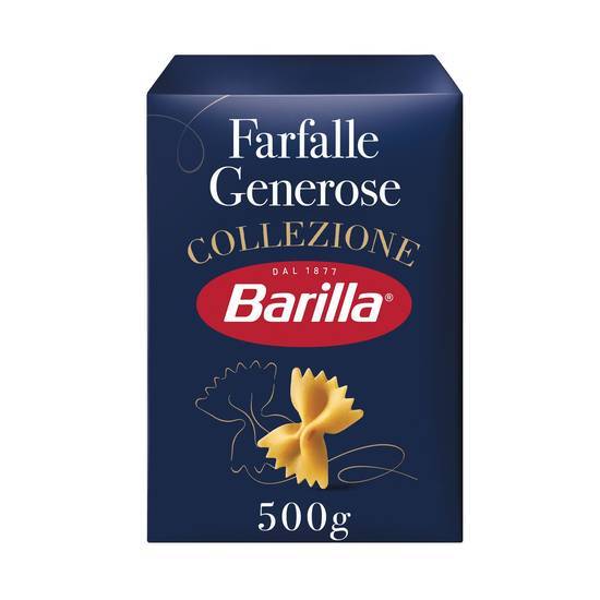 Barilla - Pâtes farfalle generose collezione (500g)