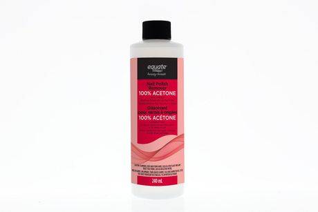 Equate beauty equate beaut puissance salon 100% actone dissolvant pour vernis  ongles (240 ml) - acetone nail polish remover (240 ml)