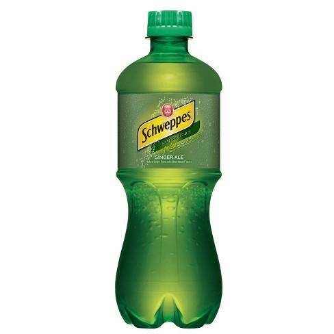 Schweppes Soda (20 fl oz) (ginger ale)