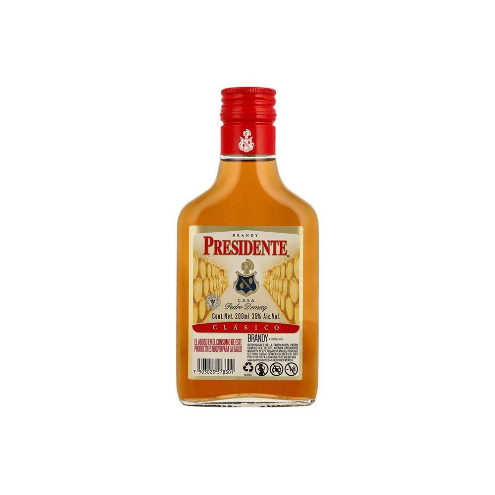 Presidente · Brandy clásico (200 ml)