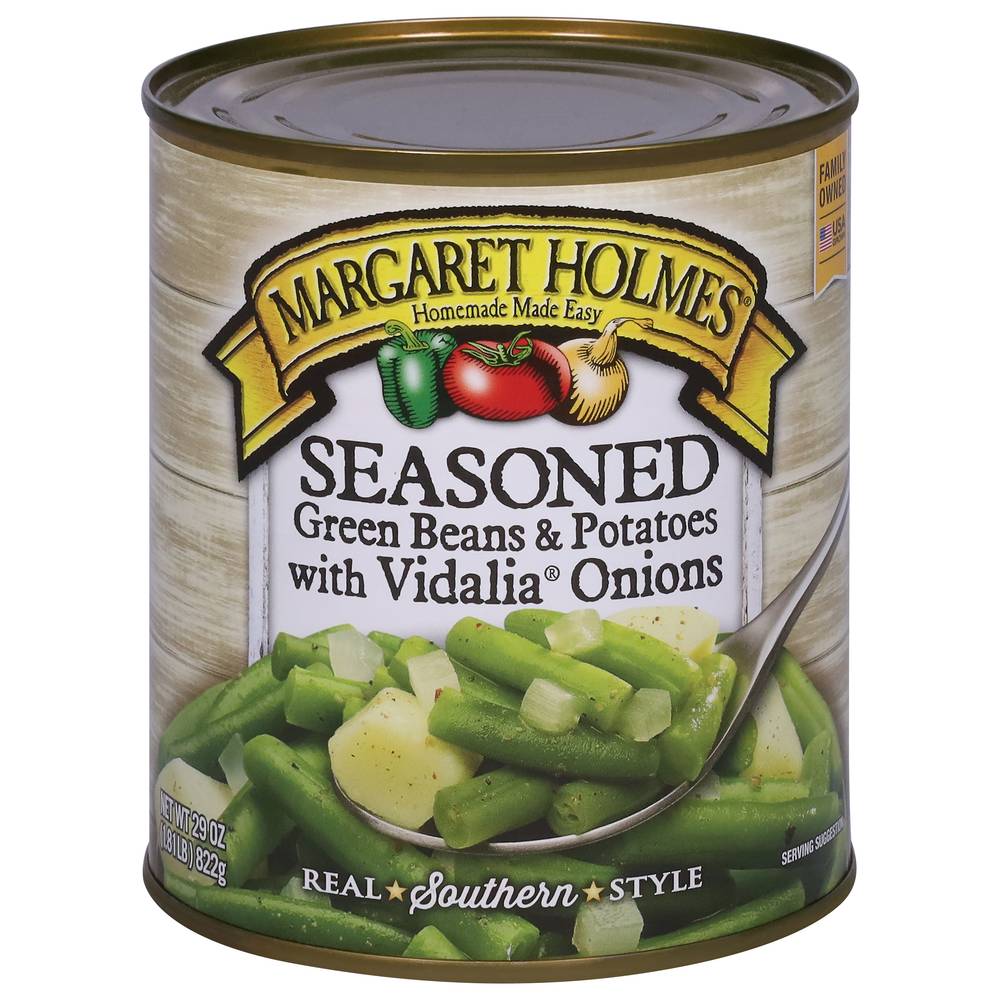 Margaret Holmes Seasoned Green Beans Potatoes & Vidalia Onions (1.81 lbs)