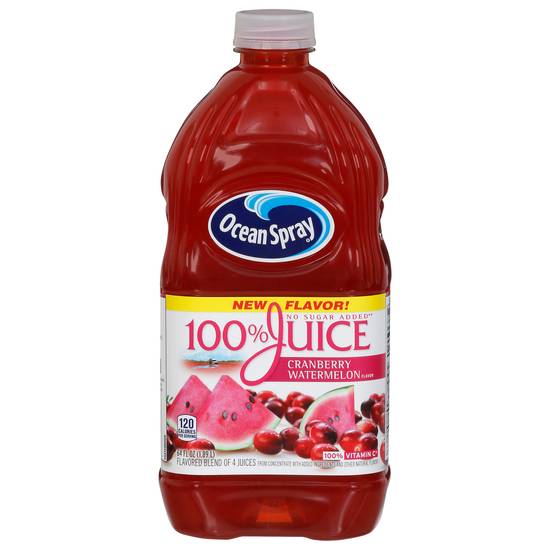 Ocean Spray No Added Sugar Cranberry Watermelon Juice (64 fl oz)