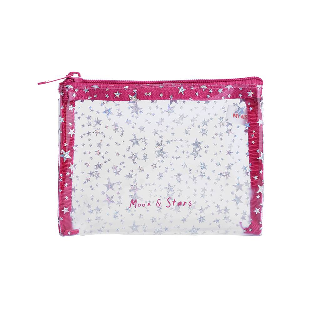 Miniso · Monedero diseño de estrellas moon & stars transparente