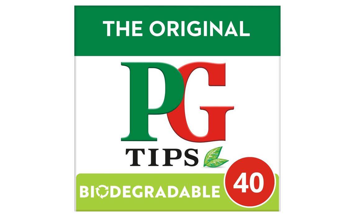 PG Tips Original 40 Tea Bags 116g (385259)