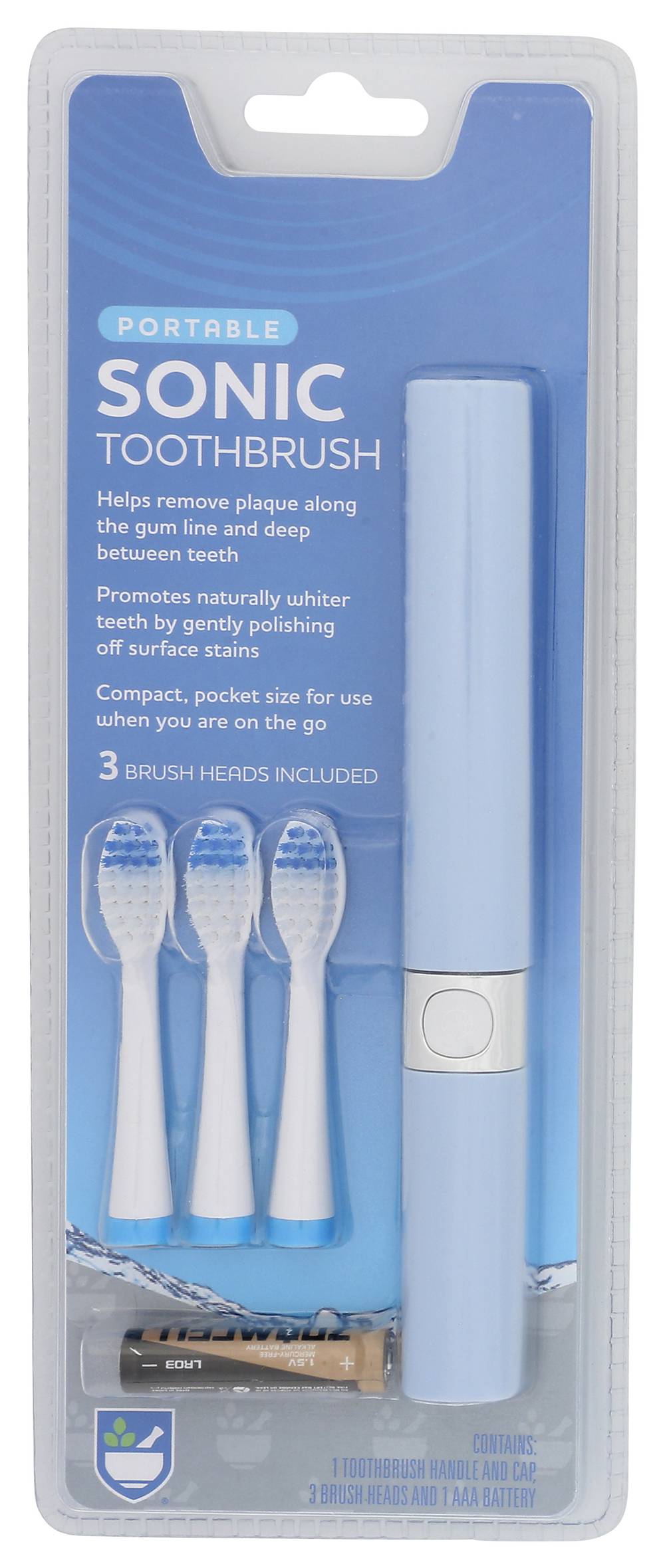 Rite Aid Portable Sonic Toothbrush Kit