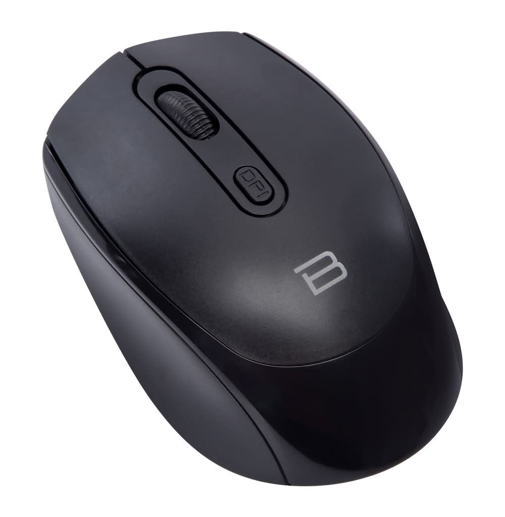 Bytech Wireless Optical Mouse, Black
