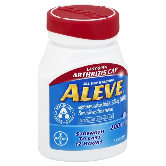 Aleve Pain Reliever/Fever Reducer 220 mg (200 ct)