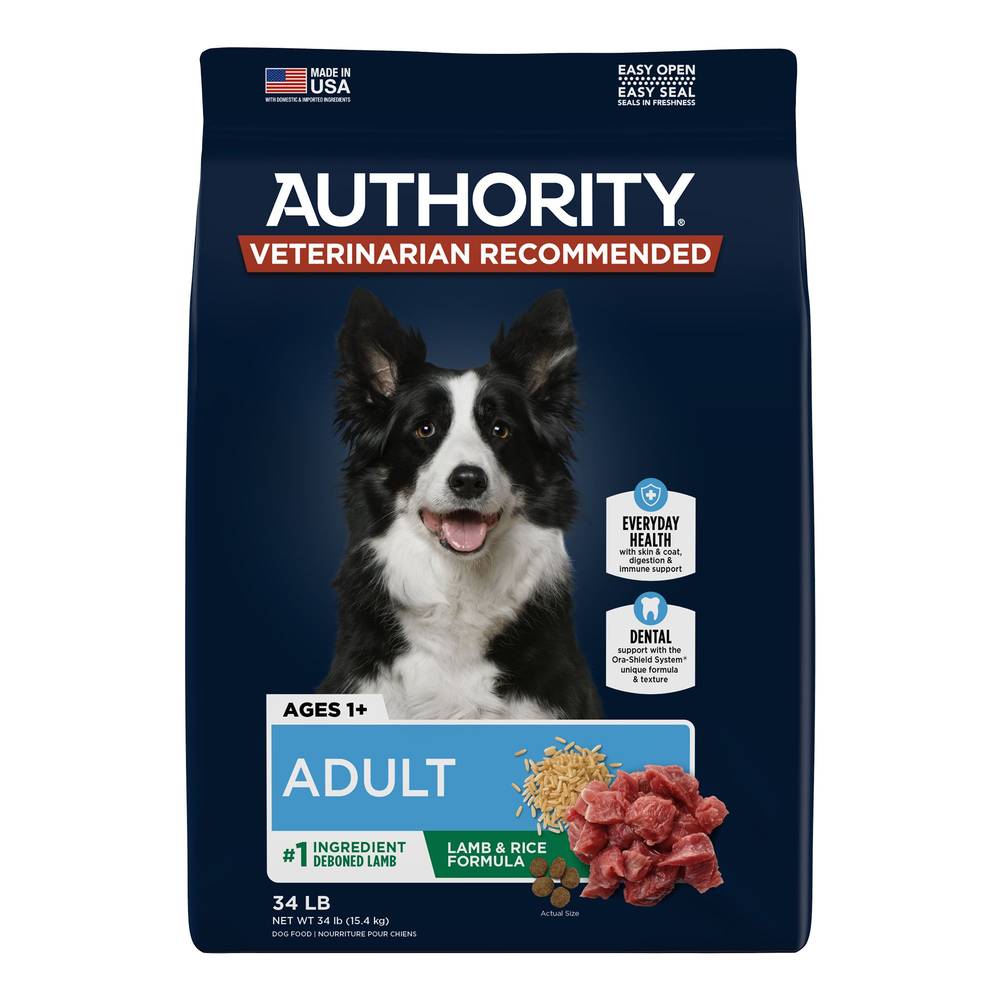 Authority Everyday Health Adult Dry Dog Food (lamb-rice)