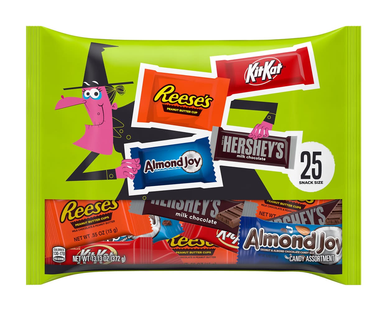 Hershey's Halloween Variety Candies, Assorted (13.13 oz, 25 ct)
