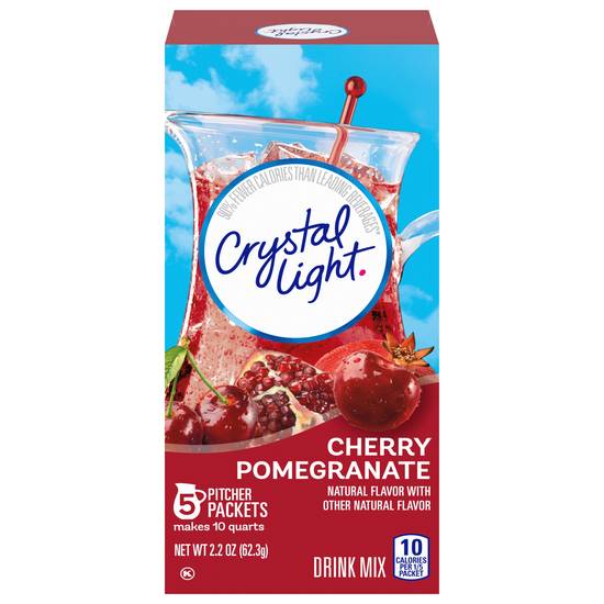 Crystal Light. Drink Mix (5 pack, 0.44 oz) (cherry pomegranate )