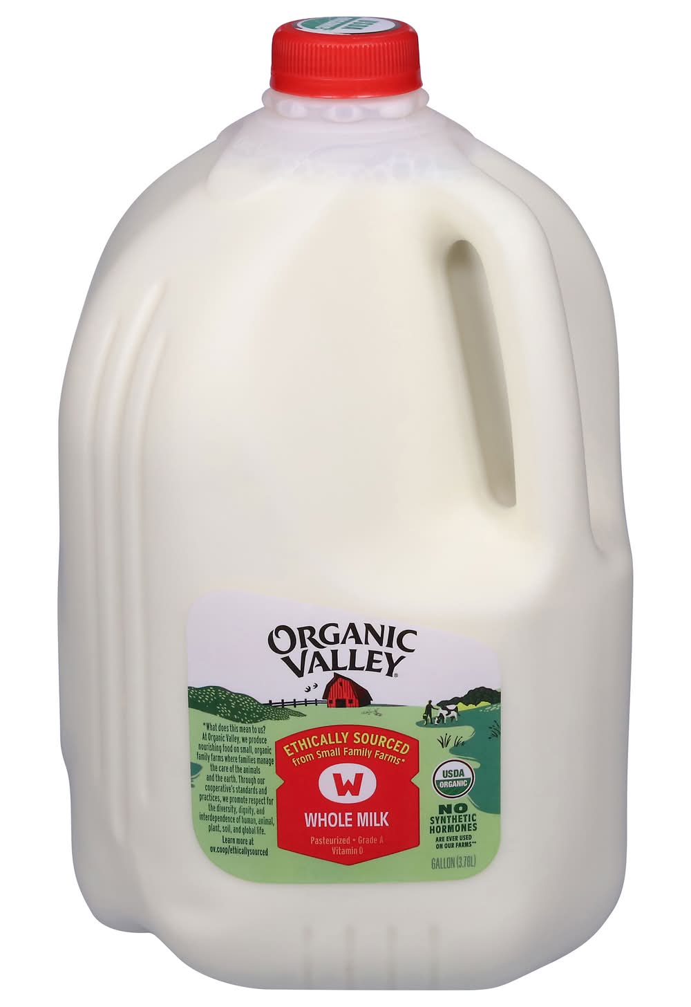 Organic Valley Grade a Whole Milk (3.78 L)