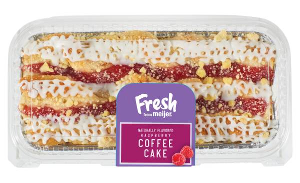 Fresh From Meijer Raspberry Coffee Cake (14 oz)