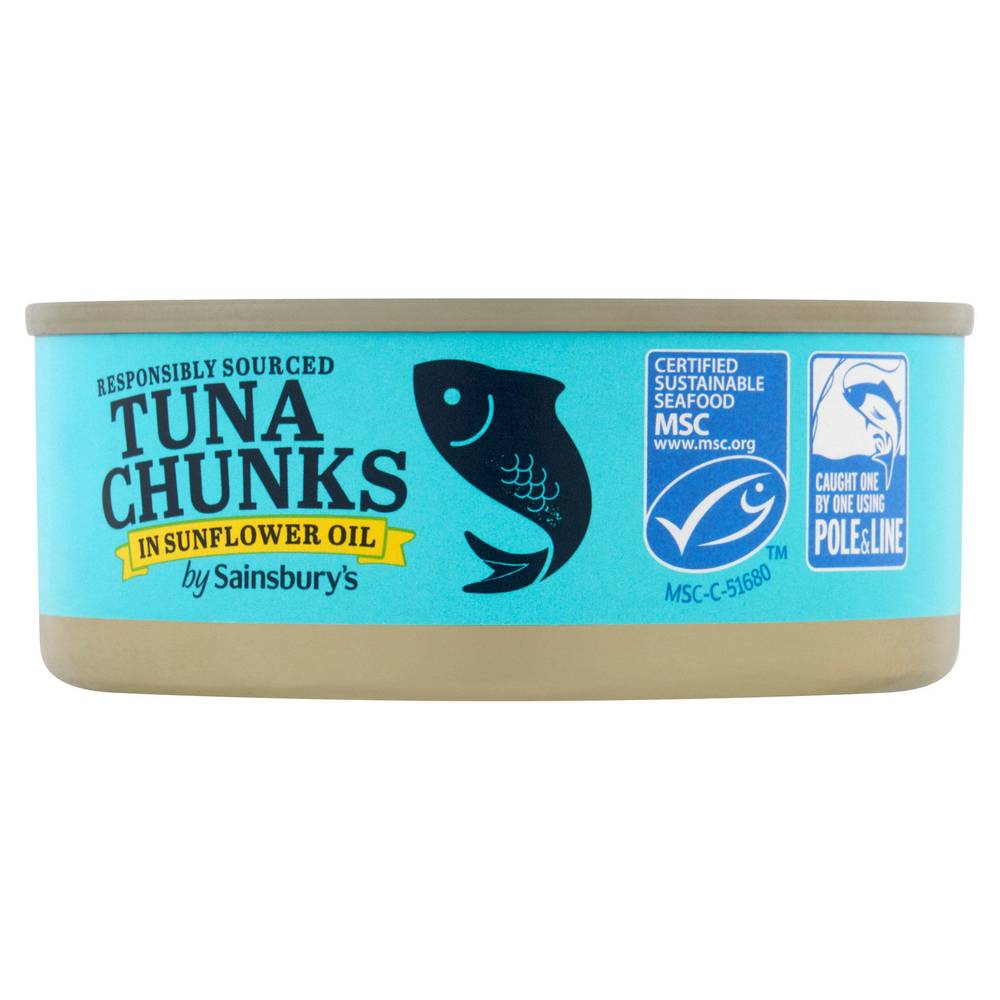 Sainsbury's Tuna in Sunflower Oil 160g