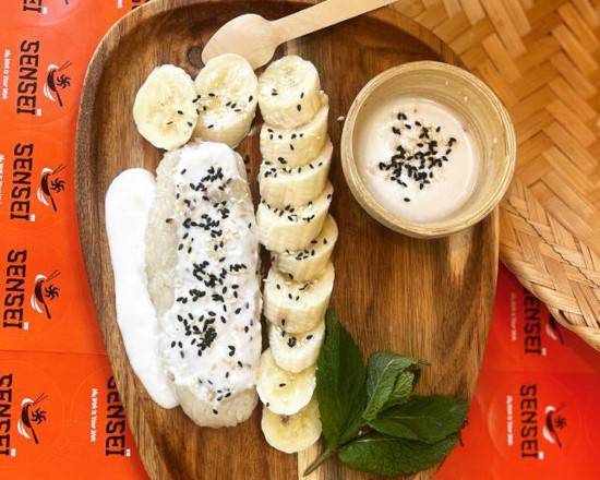 Riz gluant Banane 