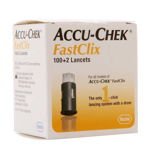 Accu-Chek FastClix Lancets - 102.0 ea
