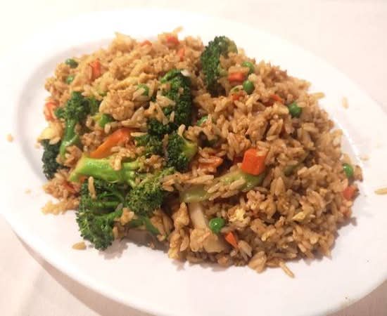 41. Riz frit aux légumes(ou gingembres) / Vegetable(or Ginger) Fried Rice / 杂菜(姜丝)炒饭