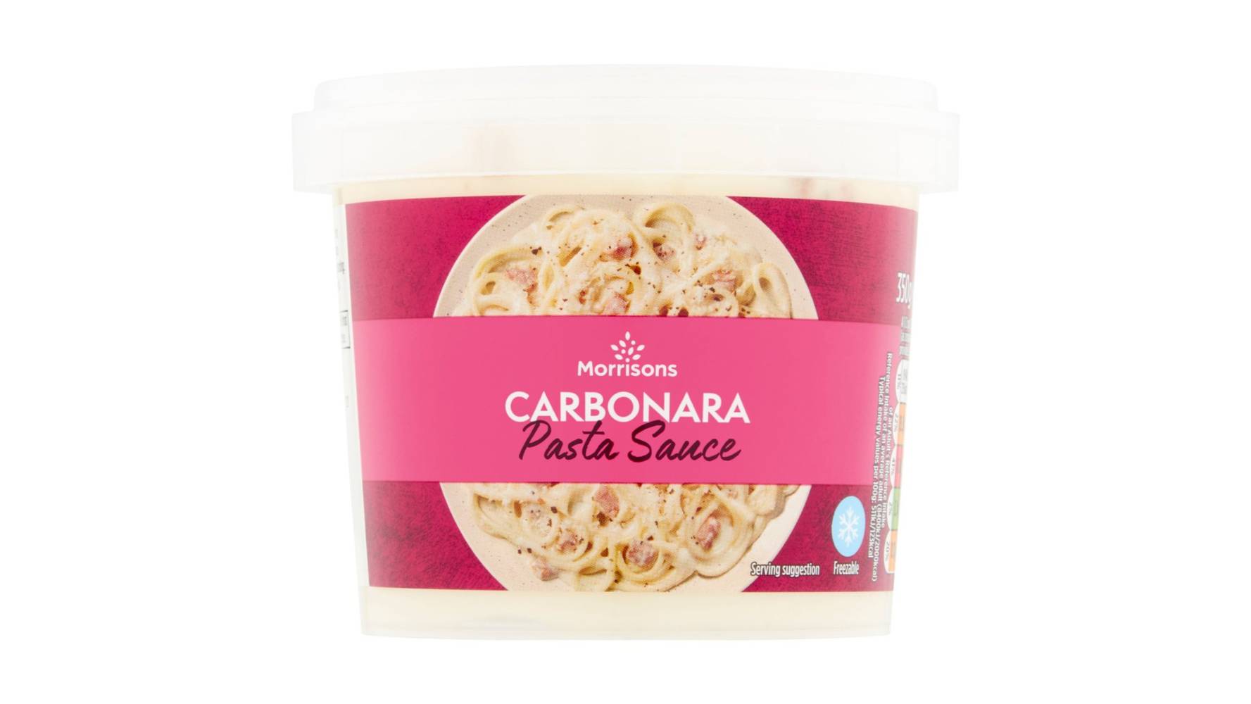 Morrisons Carbonara Pasta Sauce