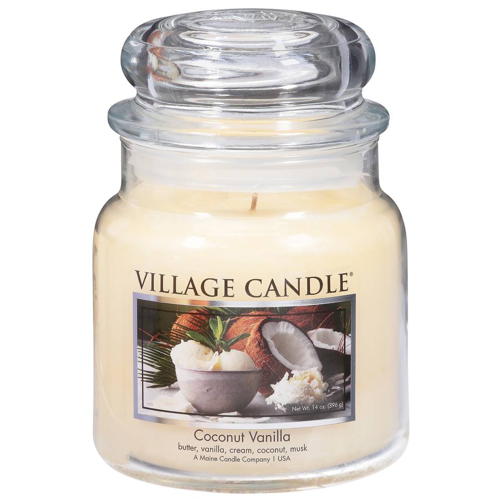 Village Candle Coconut Vanilla Candle (13.7 oz)