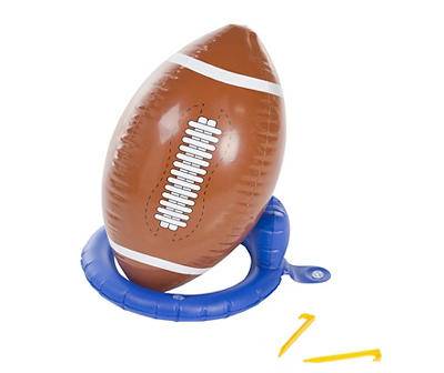 Hearthsong Giant Kick and Catch Inflatable Football With Tee