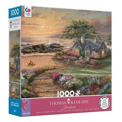 Ceaco Thomas Kinkade Seaside Cottage Jigsaw Puzzle (1000 ct)