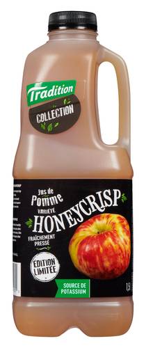 Tradition jus de pomme édition limitée honeycrisp - apple juice limited edition honeycrisp (1.5 l)