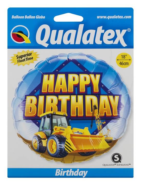Qualatex 18" Balloon Happy Birthday (1 ct)