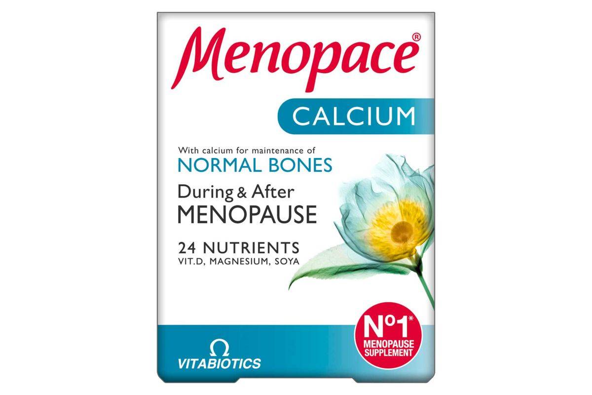 Vitabiotics Menopace Calcium - 60 Tablets