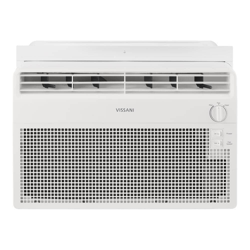 Vissani 5,000 Btu 115-Volt Window Air Conditioner For 150 Sq. Ft Rooms In White