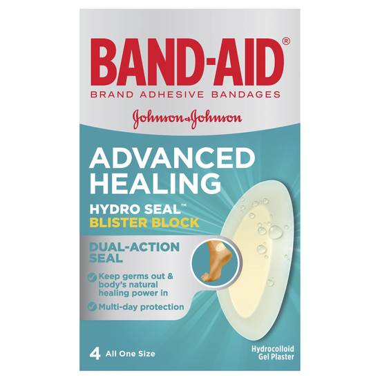 Band-aid Advanced Healing Hydro Seal Blister Block (4 Pack)