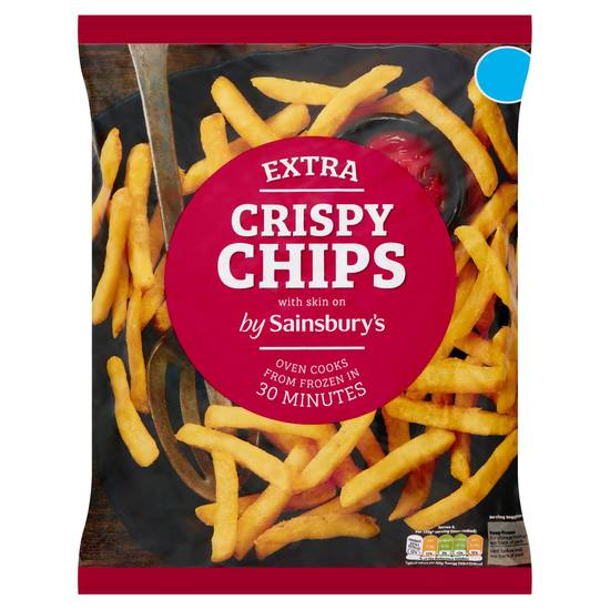 Sainsbury's Super Crispy Skin On Chips 900g